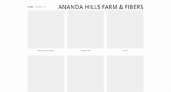 Desktop Screenshot of anandahillsfarm.com
